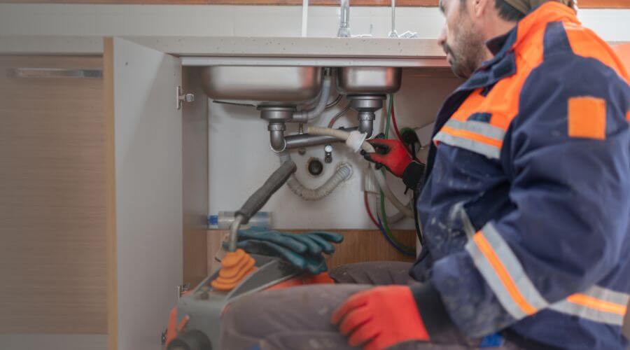 Professional tankless water heater installation services in McGill, NV